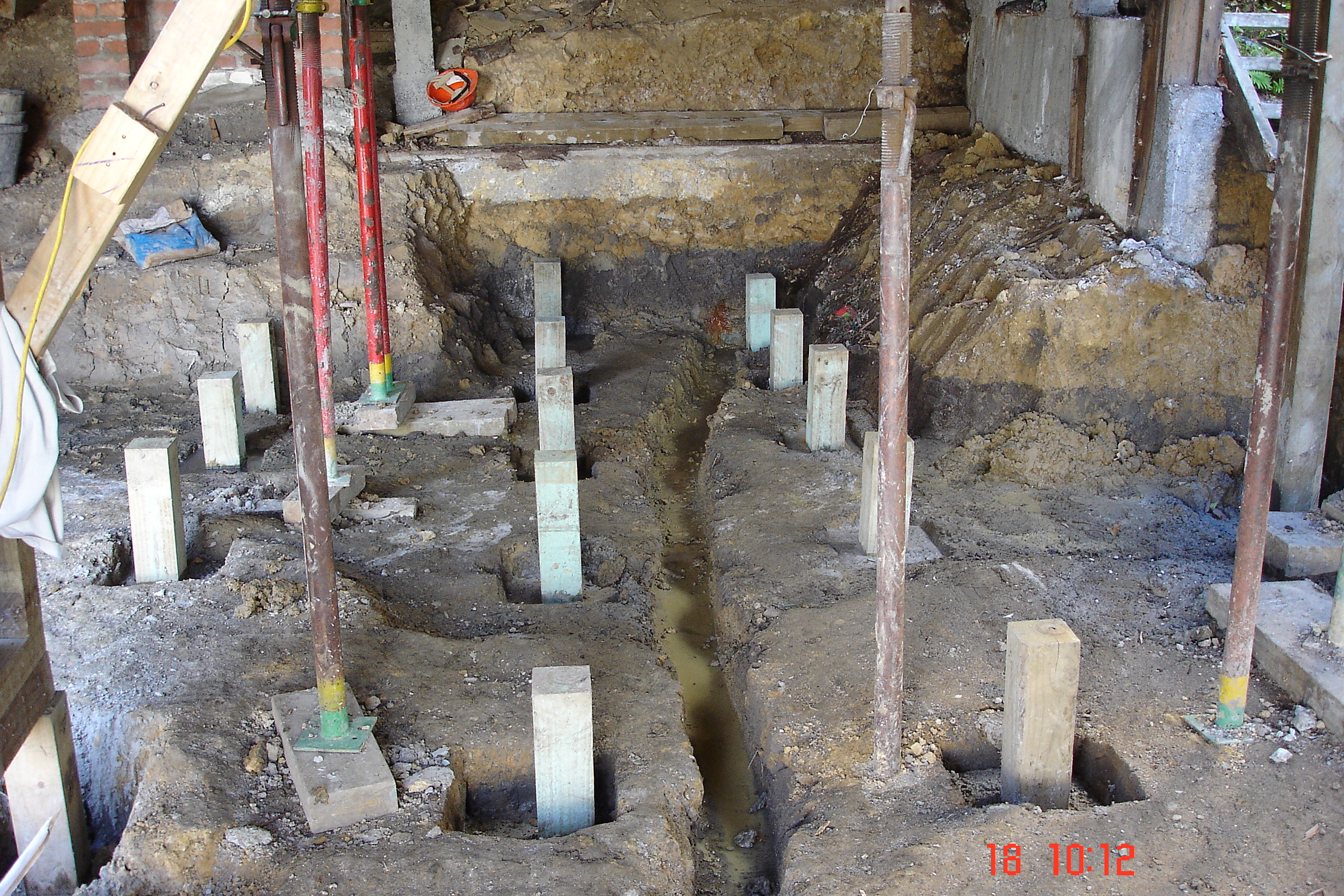 Specialist foundation underpinning